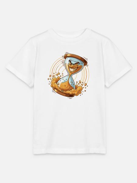 Schlingelstunden Sanduhr - Stanley/Stella Kinder T-Shirt MINI CREATOR  - Weiß