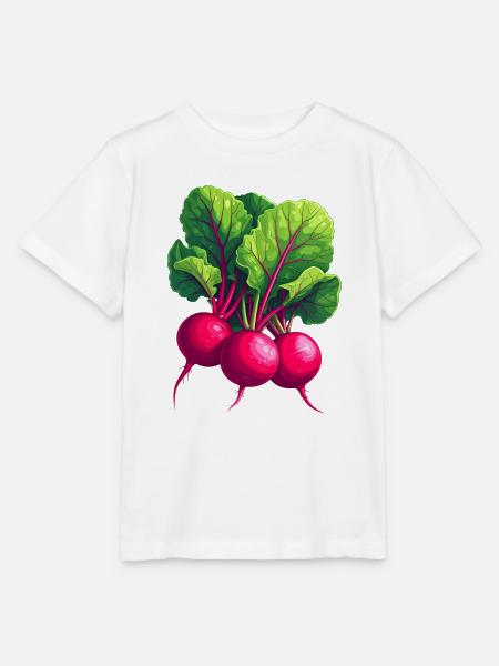 Radieschen - Stanley/Stella Kinder T-Shirt MINI CREATOR - Weiß