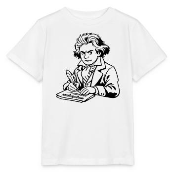 Beethoven - T-shirt bio MINI CREATOR Stanley/Stella Enfant - blanc - Devant - Maike (125cm)