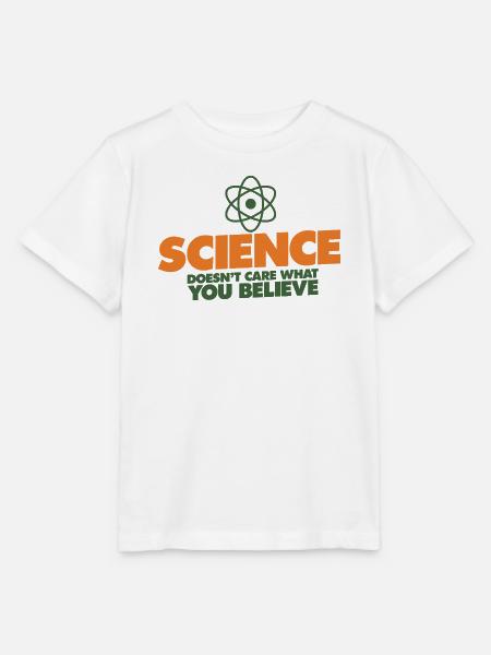 Wissenschaft statt Überzeugung - Stanley/Stella Kinder T-Shirt MINI CREATOR  - Weiß