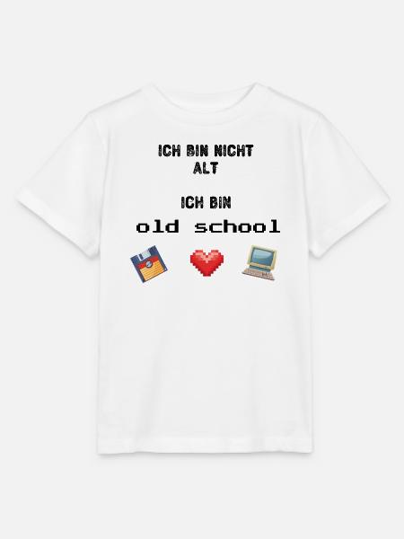 Old School - Stanley/Stella Kinder T-Shirt MINI CREATOR - Weiß