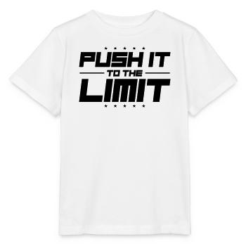 Push It To The Limit - Stanley/Stella MINI CREATOR Kids’ T-Shirt - white - Front - Maike (125cm)