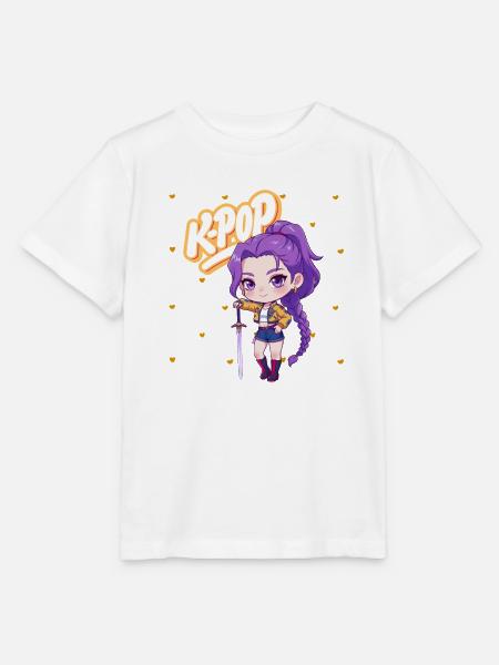 Kpop Girl - Stanley/Stella Kinder T-Shirt MINI CREATOR  - Weiß