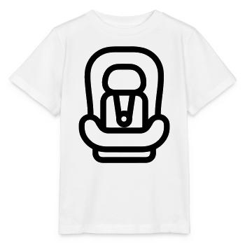 siège auto bébé - T-shirt bio MINI CREATOR Stanley/Stella Enfant - blanc - Devant - Maike (125cm)