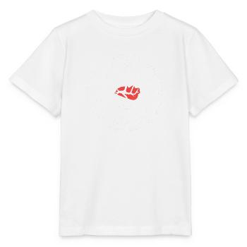 Liberals against Republicans - Antifascist Tee - Stanley/Stella MINI CREATOR Kids’ T-Shirt - white - Front - Maike (125cm)