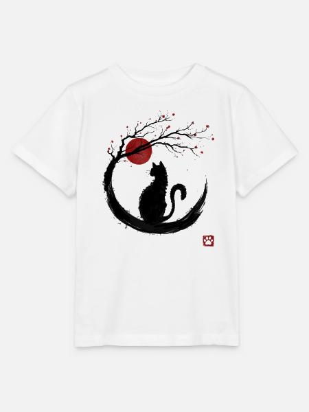 Sakura Neko - Stanley/Stella Kinder T-Shirt MINI CREATOR - Weiß