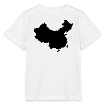 China map - Stanley/Stella MINI CREATOR Kids’ T-Shirt - white - Front - Maike (125cm)