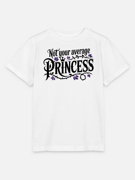 Not Your Average Princess - Stanley/Stella Kinder T-Shirt MINI CREATOR - Weiß