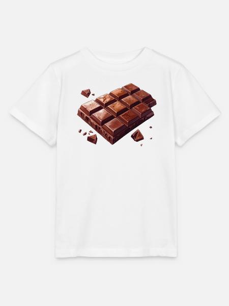Schokolade - Stanley/Stella Kinder T-Shirt MINI CREATOR - Weiß