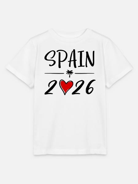 Spain 2026 - Stanley/Stella Kinder T-Shirt MINI CREATOR - Weiß