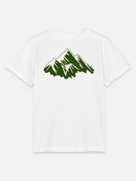 berge - Stanley/Stella Kinder T-Shirt MINI CREATOR  - Weiß