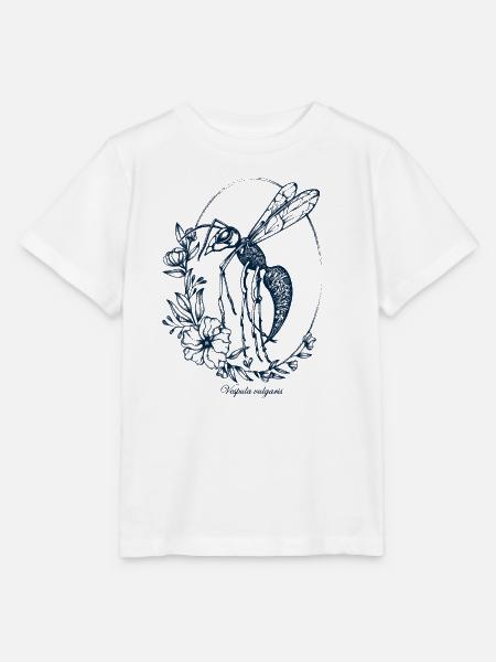 Hornisse Tattoo Style - Stanley/Stella Kinder T-Shirt MINI CREATOR - Weiß