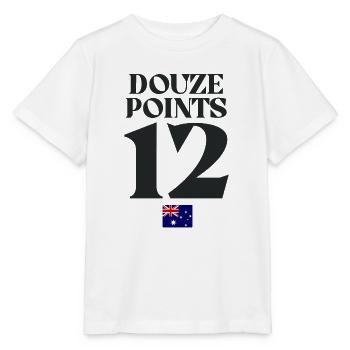 Douze Points Australie Eurovision - T-shirt bio MINI CREATOR Stanley/Stella Enfant - blanc - Devant - Maike (125cm)