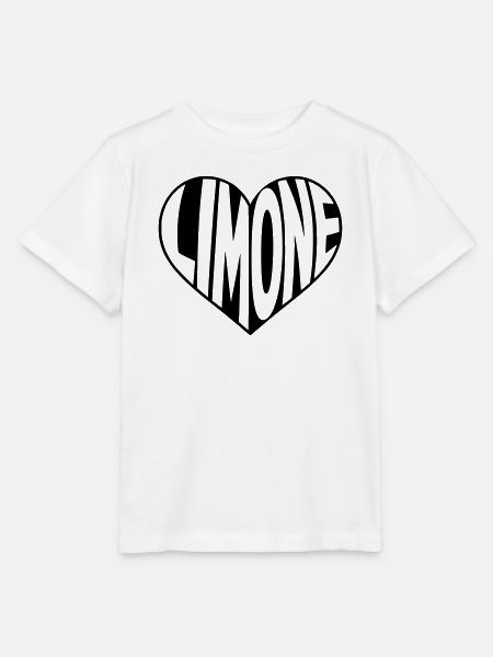 Limone Gardasee im Herzen - Stanley/Stella Kinder T-Shirt MINI CREATOR  - Weiß