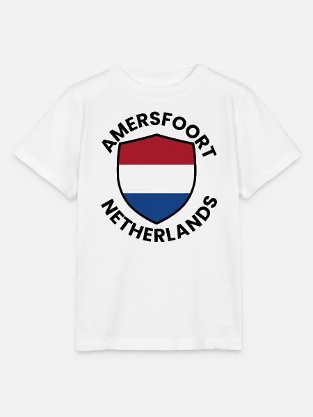 Amersfoort Shield, Niederlande - Stanley/Stella Kinder T-Shirt MINI CREATOR  - Weiß