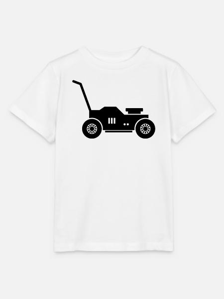 Rasenmäher - Stanley/Stella Kinder T-Shirt MINI CREATOR - Weiß