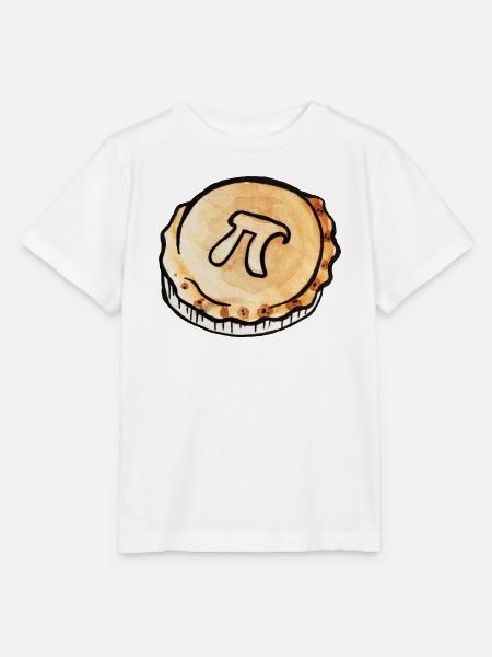 Pi Pie Grafik-Tee - Stanley/Stella Kinder T-Shirt MINI CREATOR - Weiß