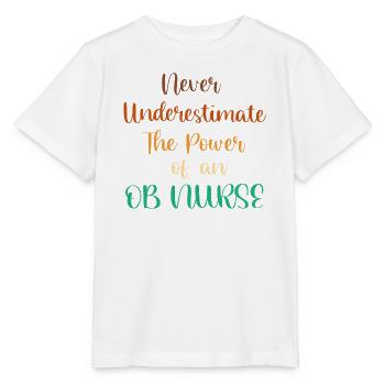 Schwangerschaft Krankenhaus Krankenschwester - Stanley/Stella Kinder T-Shirt MINI CREATOR  - Weiß - Vorne - Maike (125cm)