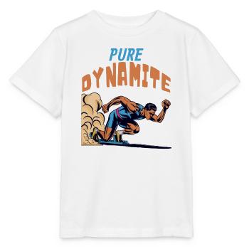 Sprinter: Pure Dynamite - Stanley/Stella MINI CREATOR Kids’ T-Shirt - white - Front - Maike (125cm)