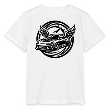 Auto Tuning Tacho - Stanley/Stella Kinder T-Shirt MINI CREATOR  - Weiß - Vorne - Maike (125cm)
