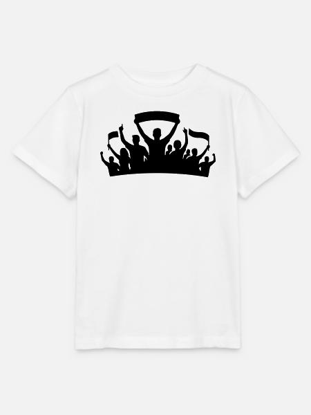 Fans Gruppe Silhouette - Stanley/Stella Kinder T-Shirt MINI CREATOR - Weiß