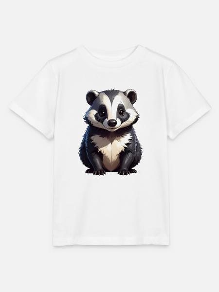 Dachs - Stanley/Stella Kinder T-Shirt MINI CREATOR  - Weiß