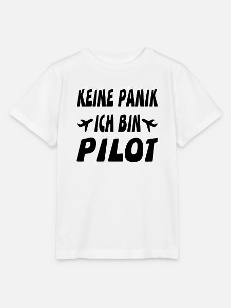 Pilot - Stanley/Stella Kinder T-Shirt MINI CREATOR - Weiß