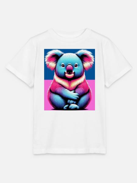 Koala - Stanley/Stella Kinder T-Shirt MINI CREATOR  - Weiß