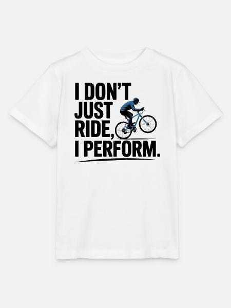 Ride Perform Künstlerisch - Stanley/Stella Kinder T-Shirt MINI CREATOR - Weiß