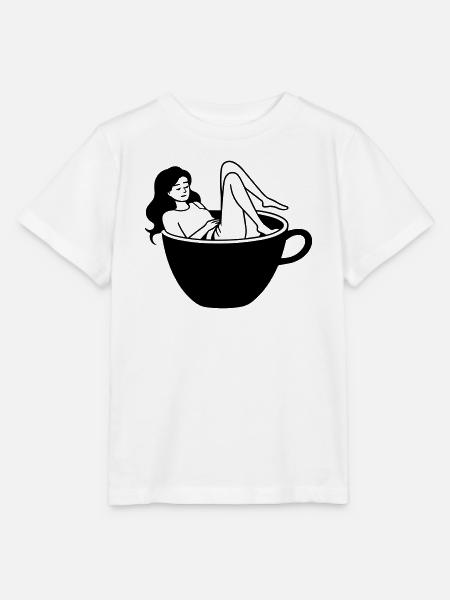 Kaffeekultur - Stanley/Stella Kinder T-Shirt MINI CREATOR - Weiß