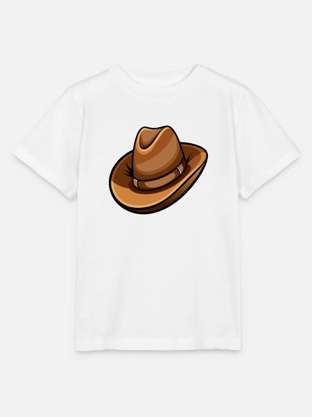 Cowboyhut - Stanley/Stella Kinder T-Shirt MINI CREATOR - Weiß