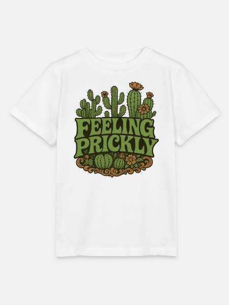 Cactus Pride: Sich stachelig fühlen - Stanley/Stella Kinder T-Shirt MINI CREATOR - Weiß