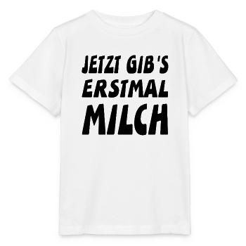Milch - Stanley/Stella Kinder T-Shirt MINI CREATOR  - Weiß - Vorne - Maike (125cm)