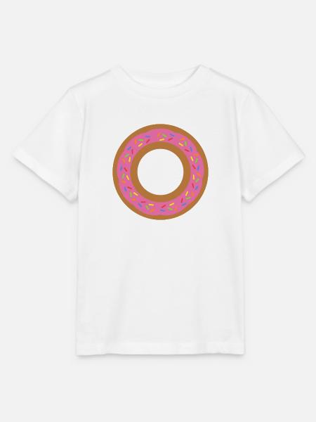 Donut - Stanley/Stella Kinder T-Shirt MINI CREATOR  - Weiß