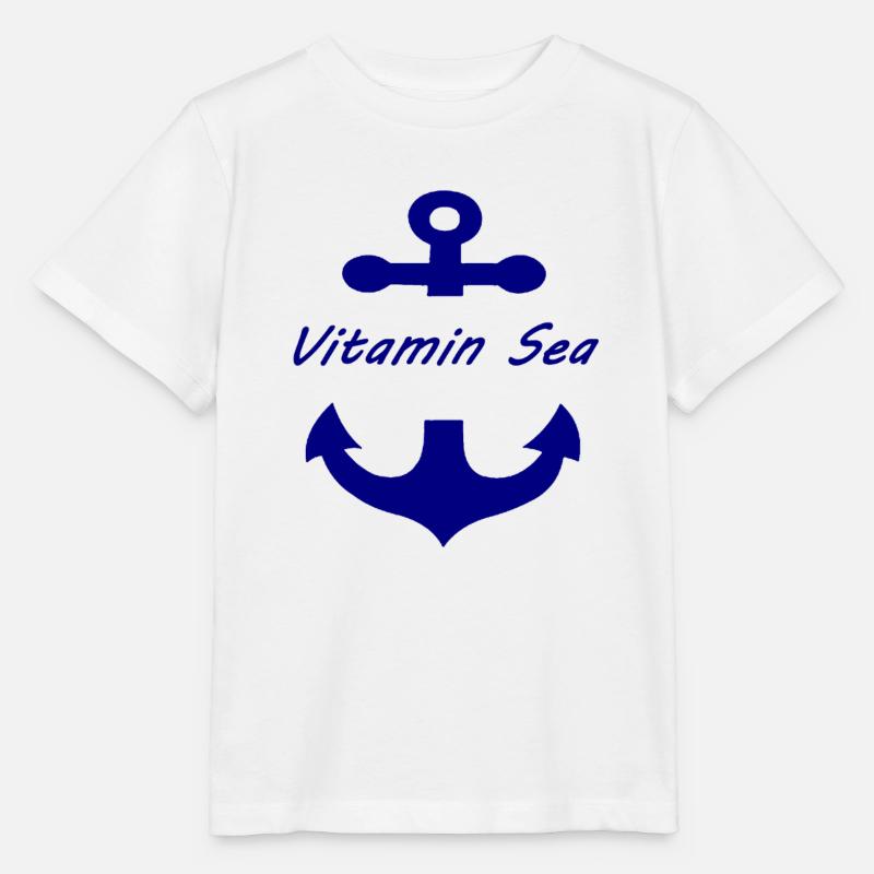 Vitamine-Mer - T-shirt bio MINI CREATOR Stanley/Stella Enfant - blanc