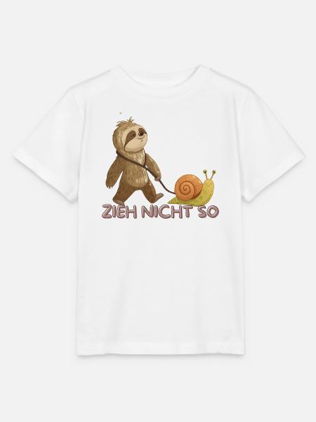 Zieh Nicht So – Langsame Freundschaft - Stanley/Stella Kinder T-Shirt MINI CREATOR - Weiß