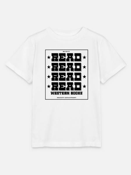 Read Design - Western Look - Stanley/Stella Kinder T-Shirt MINI CREATOR  - Weiß