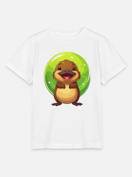 Schnabeltier - Stanley/Stella Kinder T-Shirt MINI CREATOR - Weiß