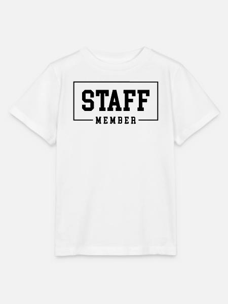 Staff Member - Stanley/Stella Kinder T-Shirt MINI CREATOR - Weiß