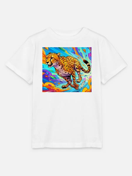 Gepard - Stanley/Stella Kinder T-Shirt MINI CREATOR - Weiß