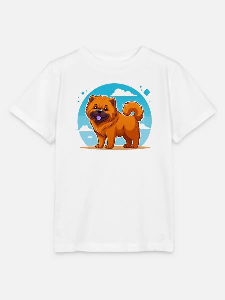 Chow-Chow (Comic) - Stanley/Stella Kinder T-Shirt MINI CREATOR  - Weiß