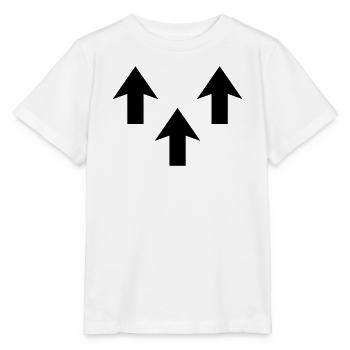 Flèches - T-shirt bio MINI CREATOR Stanley/Stella Enfant - blanc - Devant - Maike (125cm)