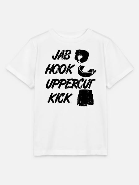 Kickboxer Techniken - Stanley/Stella Kinder T-Shirt MINI CREATOR - Weiß