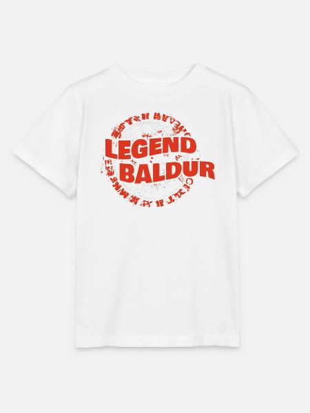 Vorname Baldur - Stanley/Stella Kinder T-Shirt MINI CREATOR  - Weiß