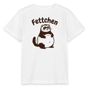 Furets - graisses avec un gros ventre - T-shirt bio MINI CREATOR Stanley/Stella Enfant - blanc - Devant - Maike (125cm)