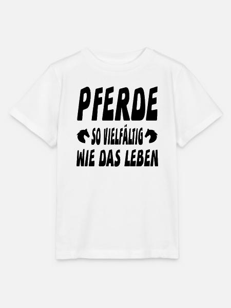 Pferde - Stanley/Stella Kinder T-Shirt MINI CREATOR - Weiß