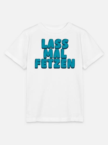 3. lass mal fetzen - Stanley/Stella Kinder T-Shirt MINI CREATOR - Weiß