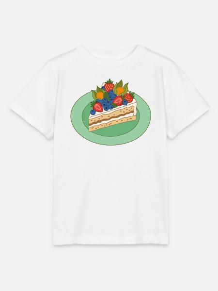 Fruchtige Tortenpracht - Stanley/Stella Kinder T-Shirt MINI CREATOR - Weiß