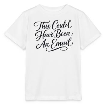 Sarkasmus im Arbeitsalltag – Das hätte auch eine l - Stanley/Stella Kinder T-Shirt MINI CREATOR  - Weiß - Vorne - Maike (125cm)
