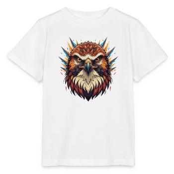 Imperial Eagle Fire Claw - Stanley/Stella MINI CREATOR Kids’ T-Shirt - white - Front - Maike (125cm)